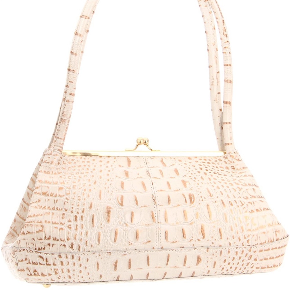 Hobo International Gina gold ivory purse